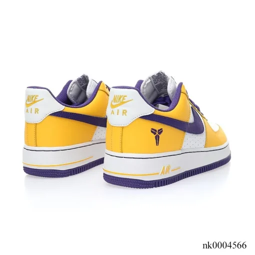 Kobe Bryant x AF 1 Low White Purple Yellow Shoes Sneaker - nk0004566 - Image 6