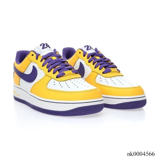 Kobe Bryant x AF 1 Low White Purple Yellow Shoes Sneaker - nk0004566 - Image 5