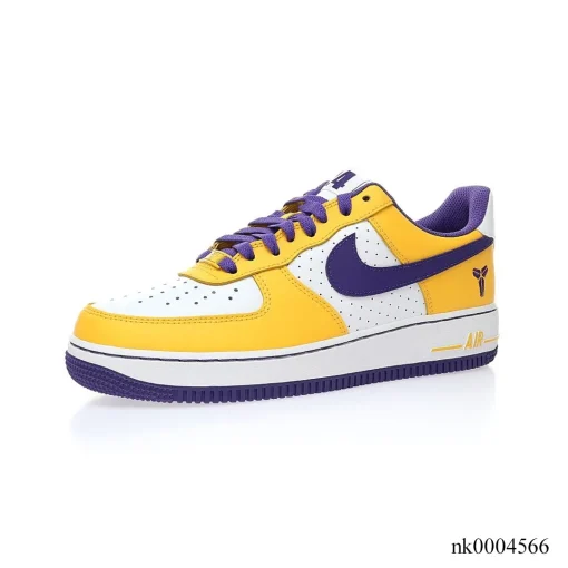 Kobe Bryant x AF 1 Low White Purple Yellow Shoes Sneaker - nk0004566 - Image 3