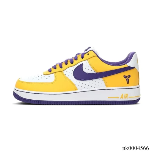 Kobe Bryant x AF 1 Low White Purple Yellow Shoes Sneaker - nk0004566 - Image 2