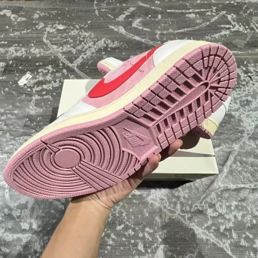 Travis Scott x AJ 1 Low OG Shy Pink Shoes Sneakers – nk0004567 - Image 9