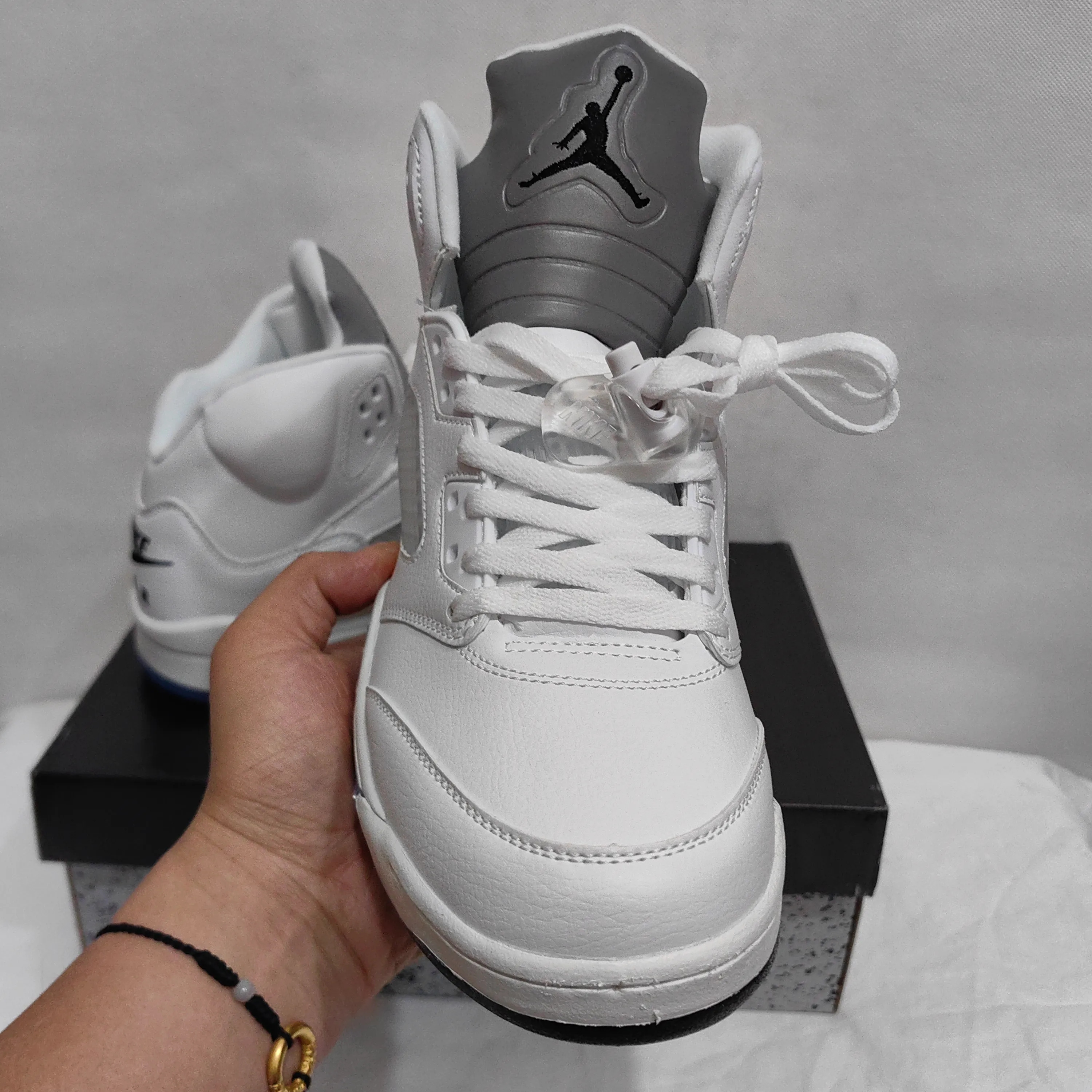 AJ 5 White Metallic (2026) Shoes Sneakers - nk0004576 - Image 14