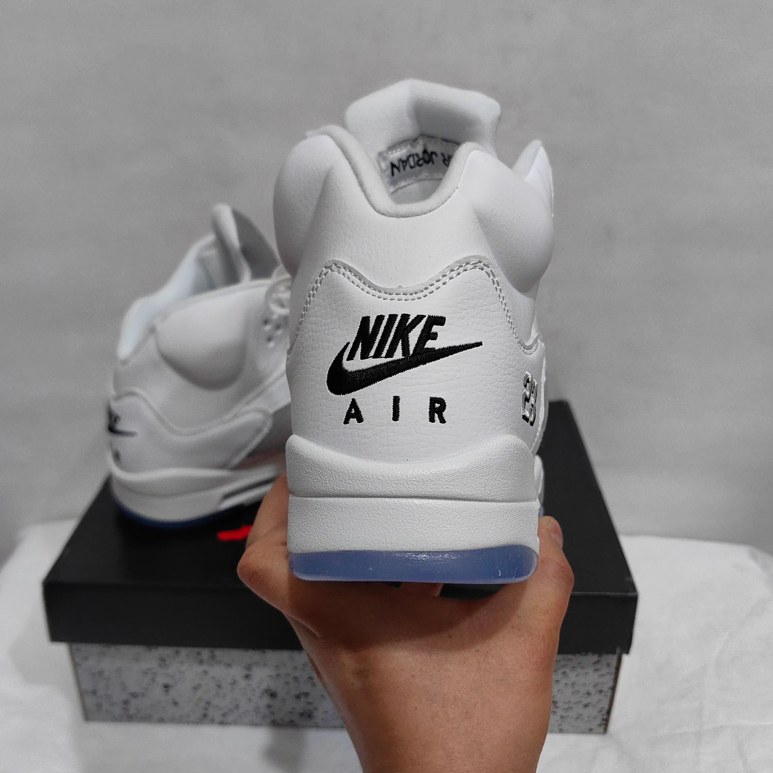 AJ 5 White Metallic (2026) Shoes Sneakers - nk0004576 - Image 16