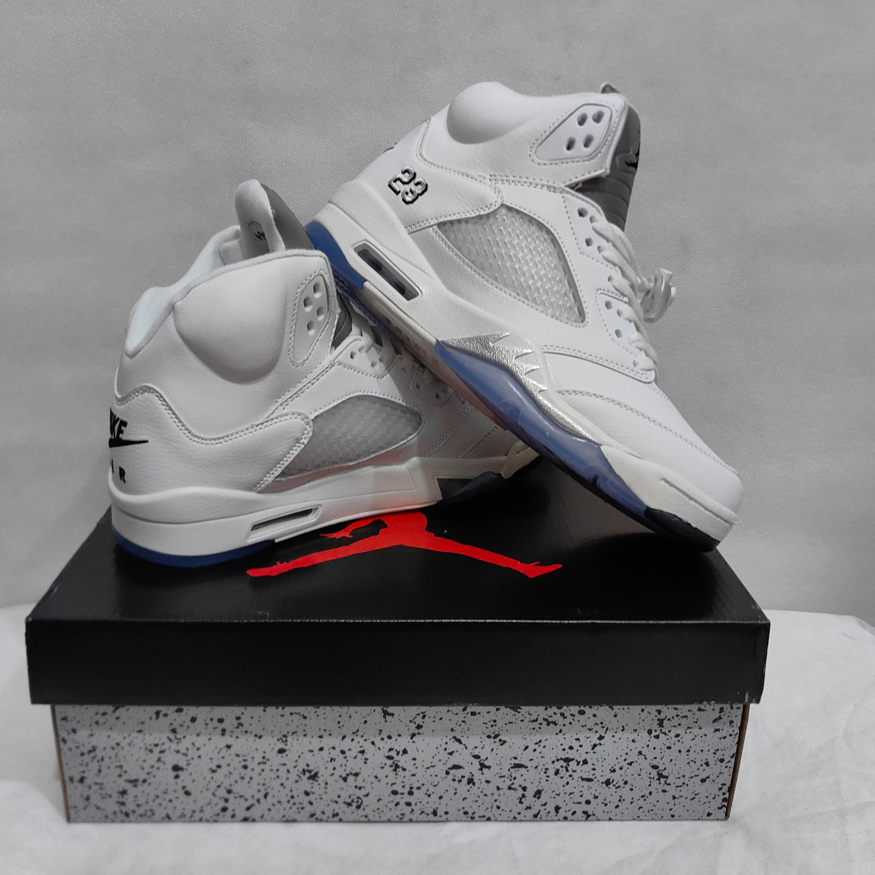 AJ 5 White Metallic (2026) Shoes Sneakers - nk0004576 - Image 17