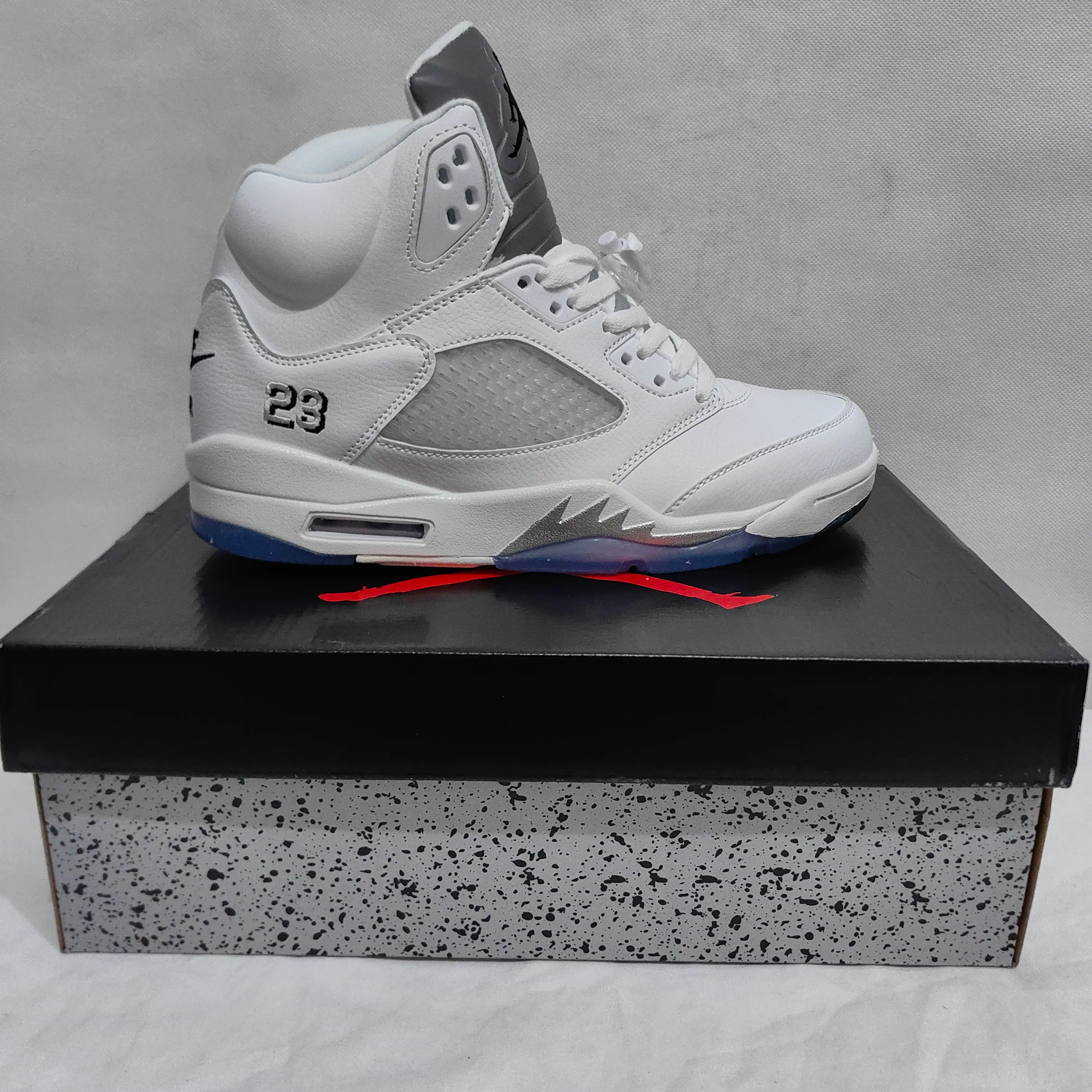 AJ 5 White Metallic (2026) Shoes Sneakers - nk0004576 - Image 20