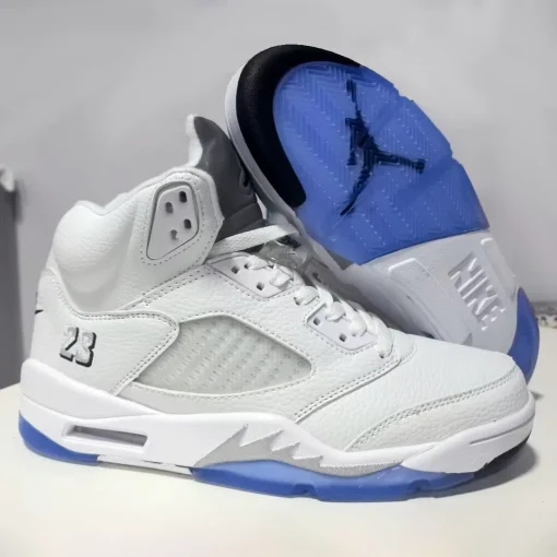 AJ 5 White Metallic (2026) Shoes Sneakers - nk0004576 - Image 4