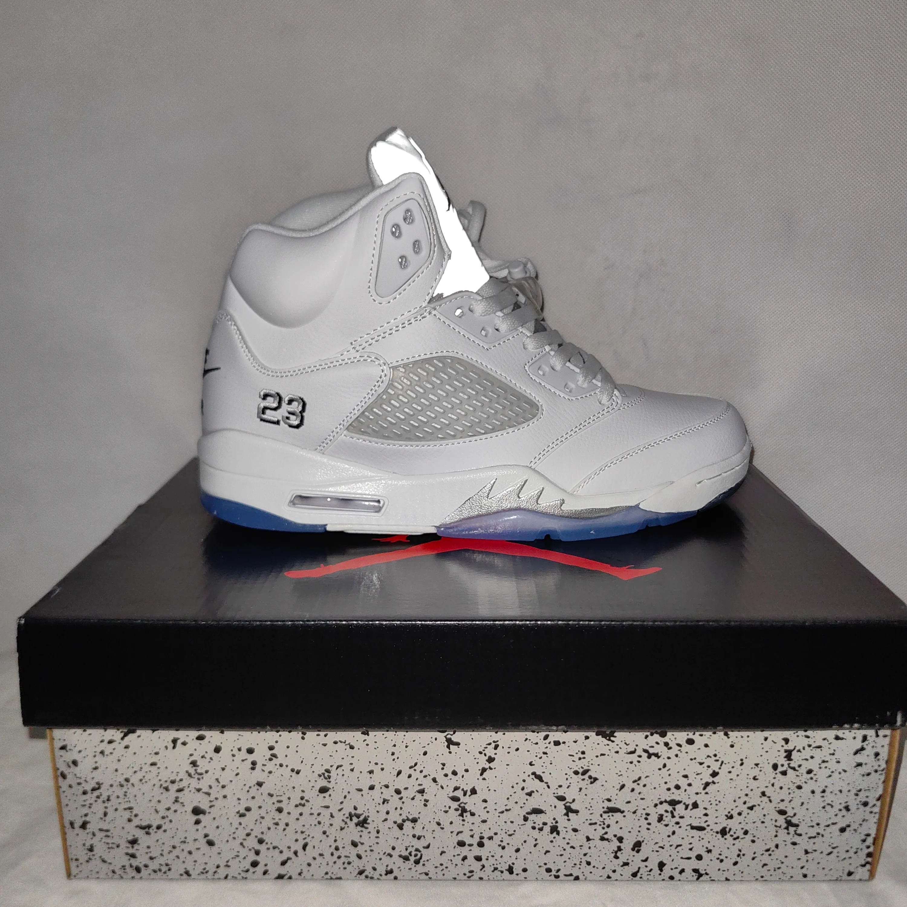 AJ 5 White Metallic (2026) Shoes Sneakers - nk0004576 - Image 11