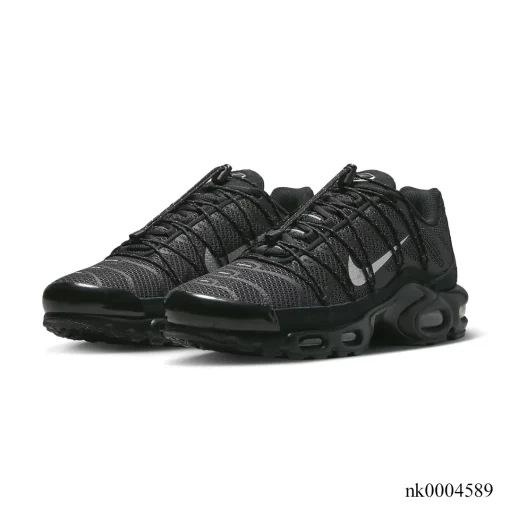 AM Plus Utility Black Metallic Silver Shoes Sneakers - nk0004589 - Image 3