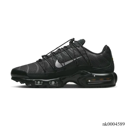 AM Plus Utility Black Metallic Silver Shoes Sneakers - nk0004589 - Image 2
