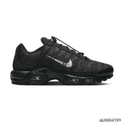 AM Plus Utility Black Metallic Silver Shoes Sneakers - nk0004589
