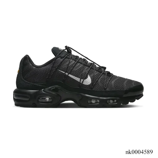AM Plus Utility Black Metallic Silver Shoes Sneakers - nk0004589