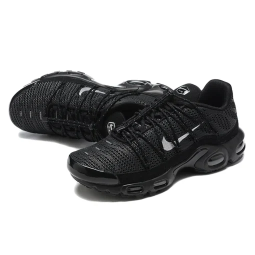 AM Plus Utility Black Metallic Silver Shoes Sneakers - nk0004589 - Image 10