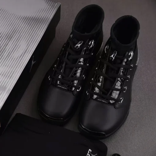 AJ 17 Low Black Chrome Shoes Sneakers - nk0004597 - Image 10