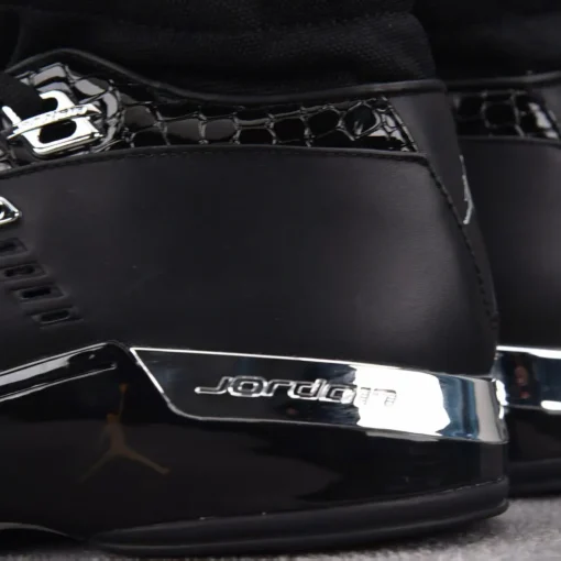 AJ 17 Low Black Chrome Shoes Sneakers - nk0004597 - Image 16
