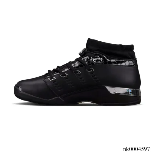 AJ 17 Low Black Chrome Shoes Sneakers - nk0004597 - Image 2