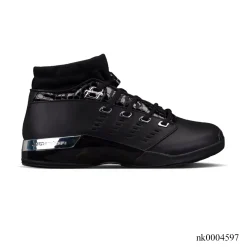 AJ 17 Low Black Chrome Shoes Sneakers - nk0004597