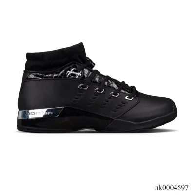 [Premium] AJ 17 Low Black Patent Shoes Sneakers – nk0004597