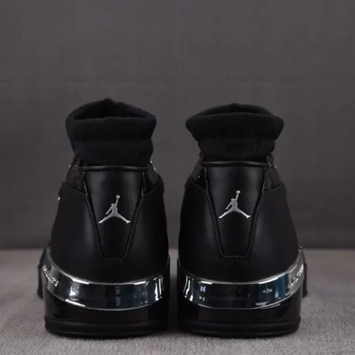 AJ 17 Low Black Chrome Shoes Sneakers - nk0004597 - Image 7
