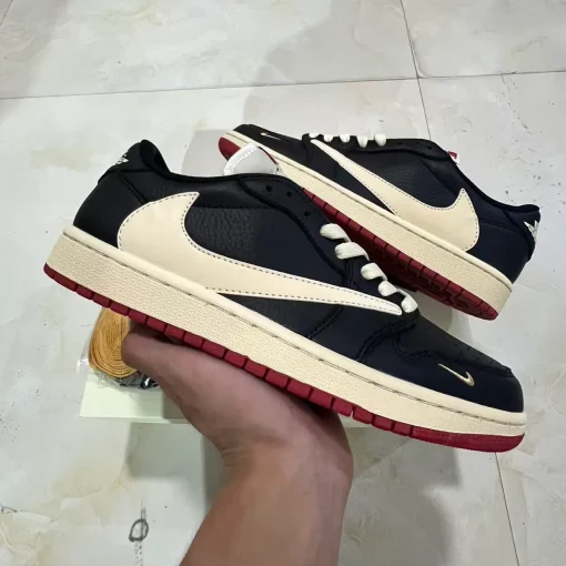 Nigel Sylvester x Travis Scott x AJ 1 Low OG Shoes Sneakers – nk0004605 - Image 3