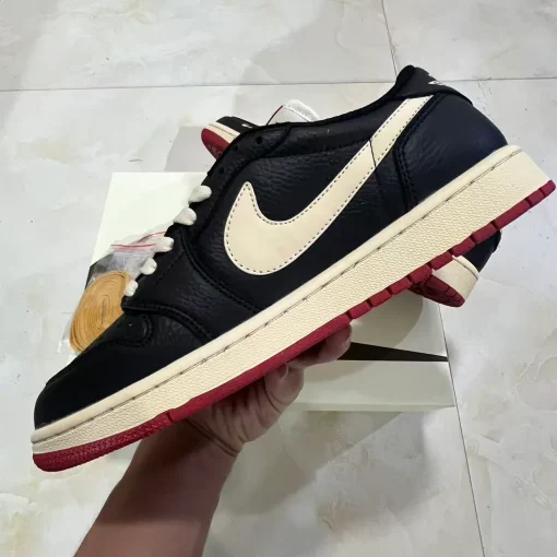 Nigel Sylvester x Travis Scott x AJ 1 Low OG Shoes Sneakers – nk0004605 - Image 4