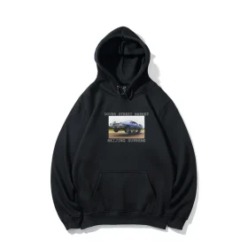 SUP Graphic Print Hoodie - SUP0007