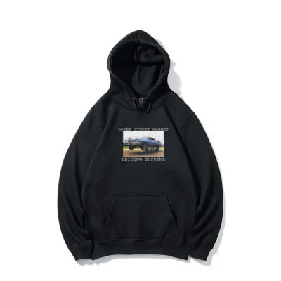 SUP Graphic Print Hoodie - SUP0007