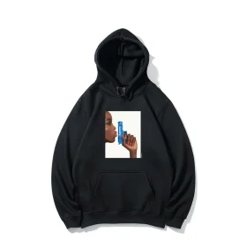 SUP Graphic Print Hoodie - SUP0026