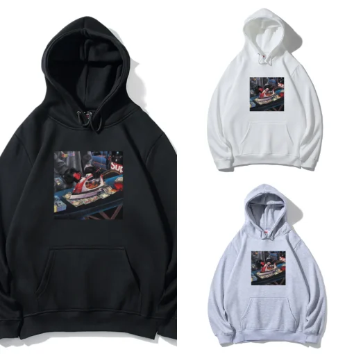 SUP Graphic Print Hoodie - SUP0031 - Image 8