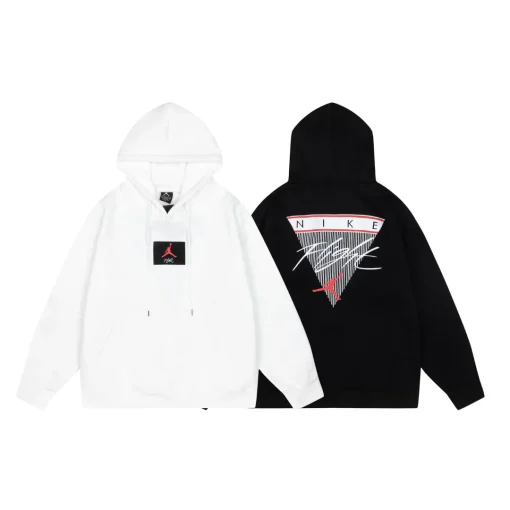 JD Logo Printed Hoodie - JD0027 - Image 5