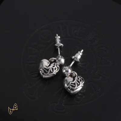 CH Vine Heart Drop Earrings - CH0153