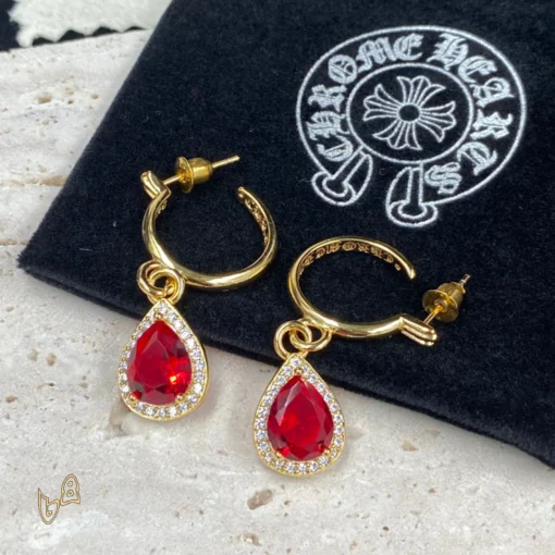 CH Tears Drop Earrings - CH0161 - Image 5
