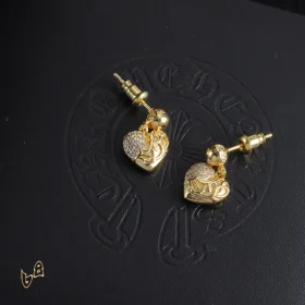 CH Vine Heart Drop Earrings - CH0166