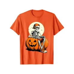 Hallowwen Graphic Printed T-Shirts - HLW0003