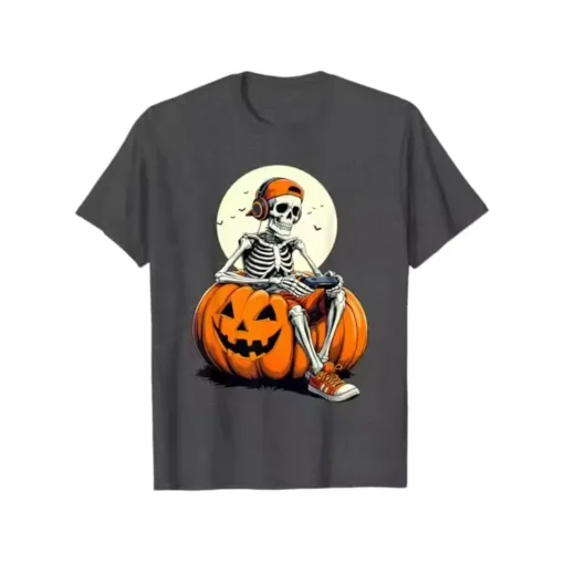 Halloween Graphic Printed T-Shirts - HLW0003 - Image 3