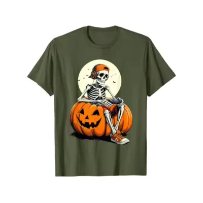 Halloween Graphic Printed T-Shirts - HLW0003