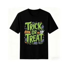 Halloween Graphic Printed T-Shirts - HLW0004