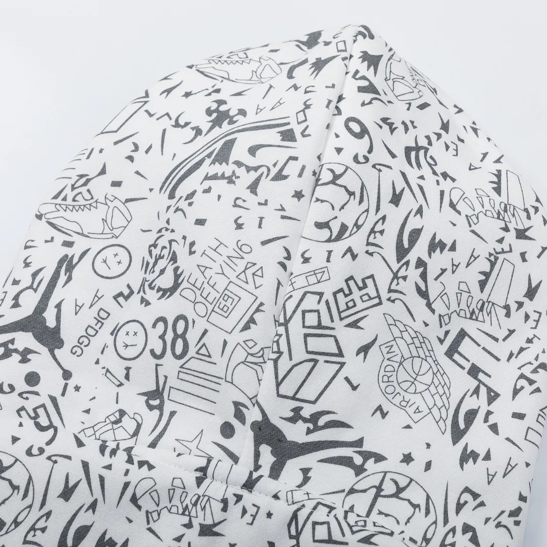 JD Logo Printed Hoodie - JD0033 - Image 6