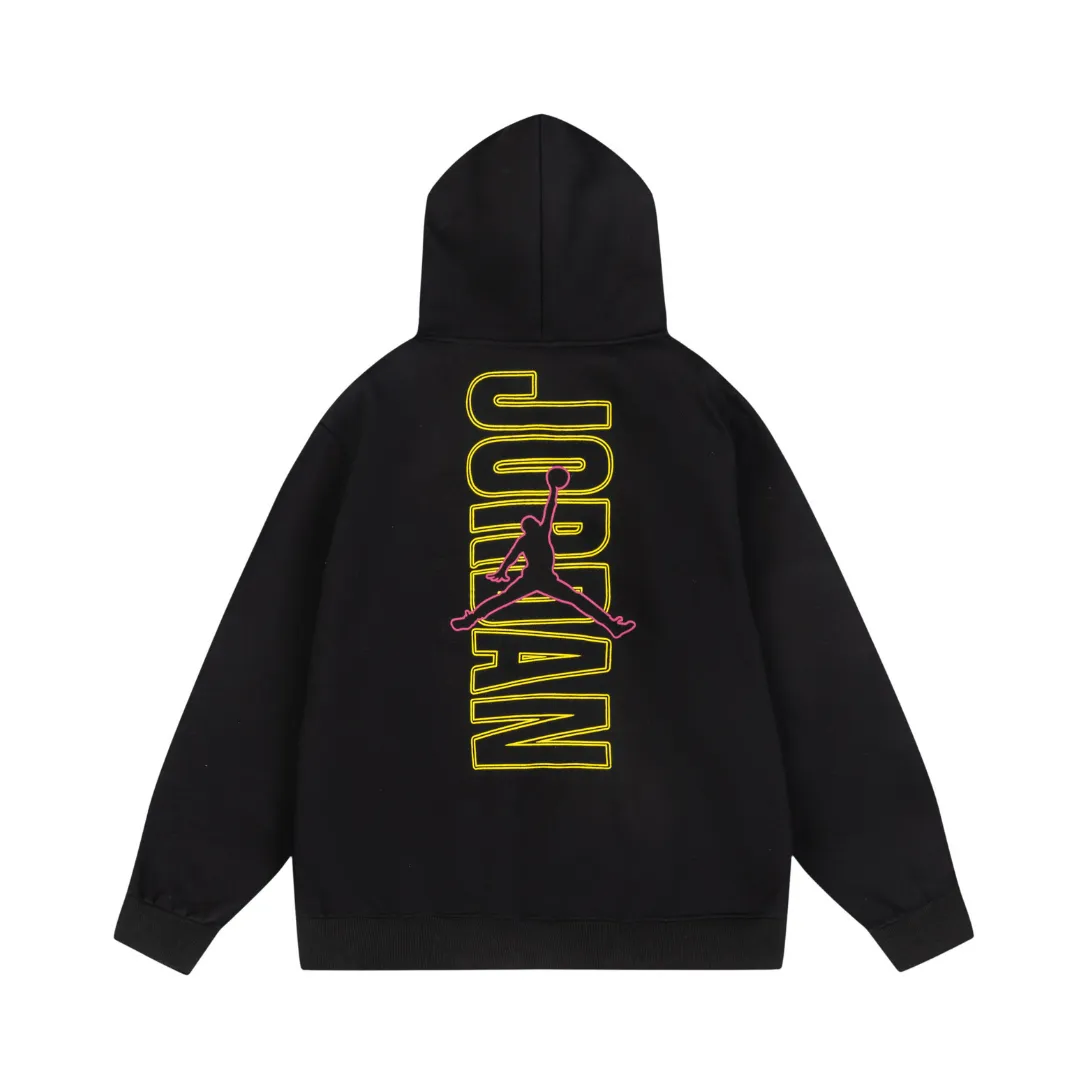 JD Logo Printed Hoodie - JD0037 - Image 4