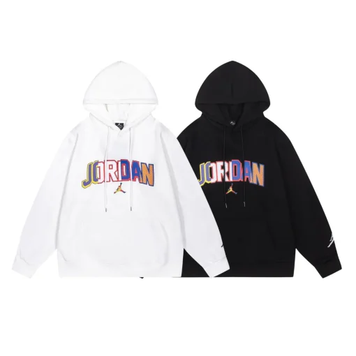 JD Logo Printed Hoodie - JD0039 - Image 5