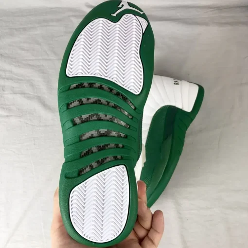 [Premium] Ray Allen x AJ 12 White Green PE Shoes Sneakers – nk0004280 - Image 11
