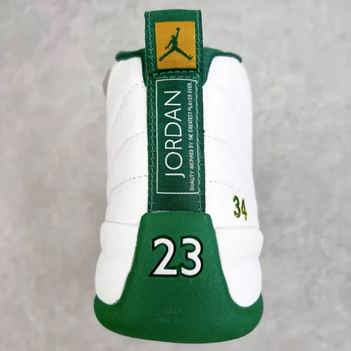 [Premium] Ray Allen x AJ 12 White Green PE Shoes Sneakers – nk0004280 - Image 6