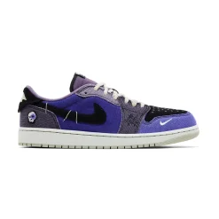 Zion Williamson x AJ 1 Low OG Voodoo Alternate Shoes Sneakers - nk0004307