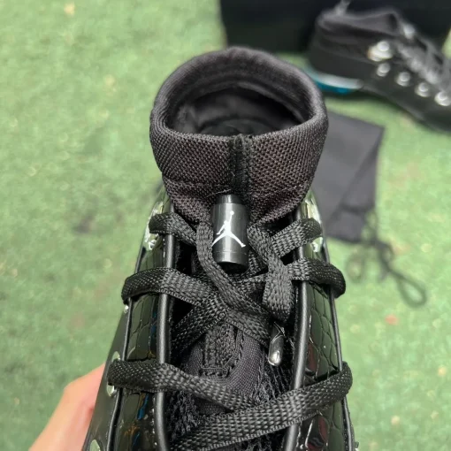 AJ 17 Low Black Patent Shoes Sneakers – nk0004597 - Image 17