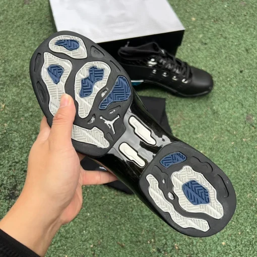 AJ 17 Low Black Patent Shoes Sneakers – nk0004597 - Image 6