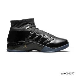 [Premium] AJ 17 Low Black Patent Shoes Sneakers – nk0004597