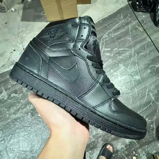 AJ 1 High OG Triple Black Shoes Sneakers – nk0004606 - Image 6
