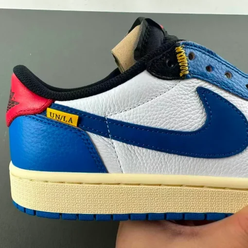 [Premium] Union LA x AJ 1 Low OG Storm Blue Shoes Sneakers – nk0004609 - Image 14