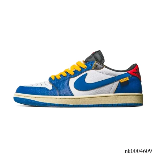 [Premium] Union LA x AJ 1 Low OG Storm Blue Shoes Sneakers – nk0004609 - Image 2