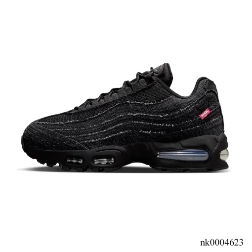 Levi’s x AM 95 Black Shoes Sneakers - nk0004623 - Image 2