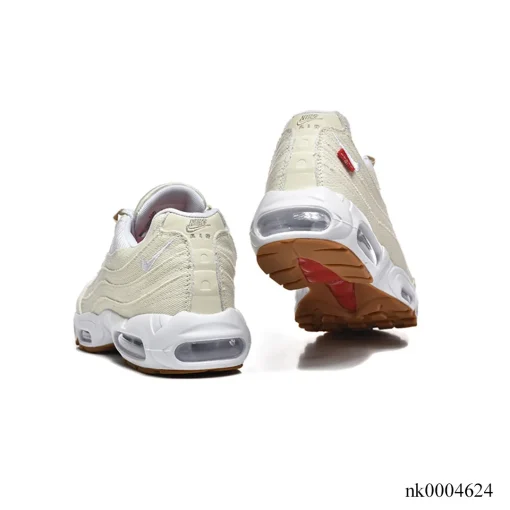Levi’s x AM 95 White Shoes Sneakers - nk0004624 - Image 3